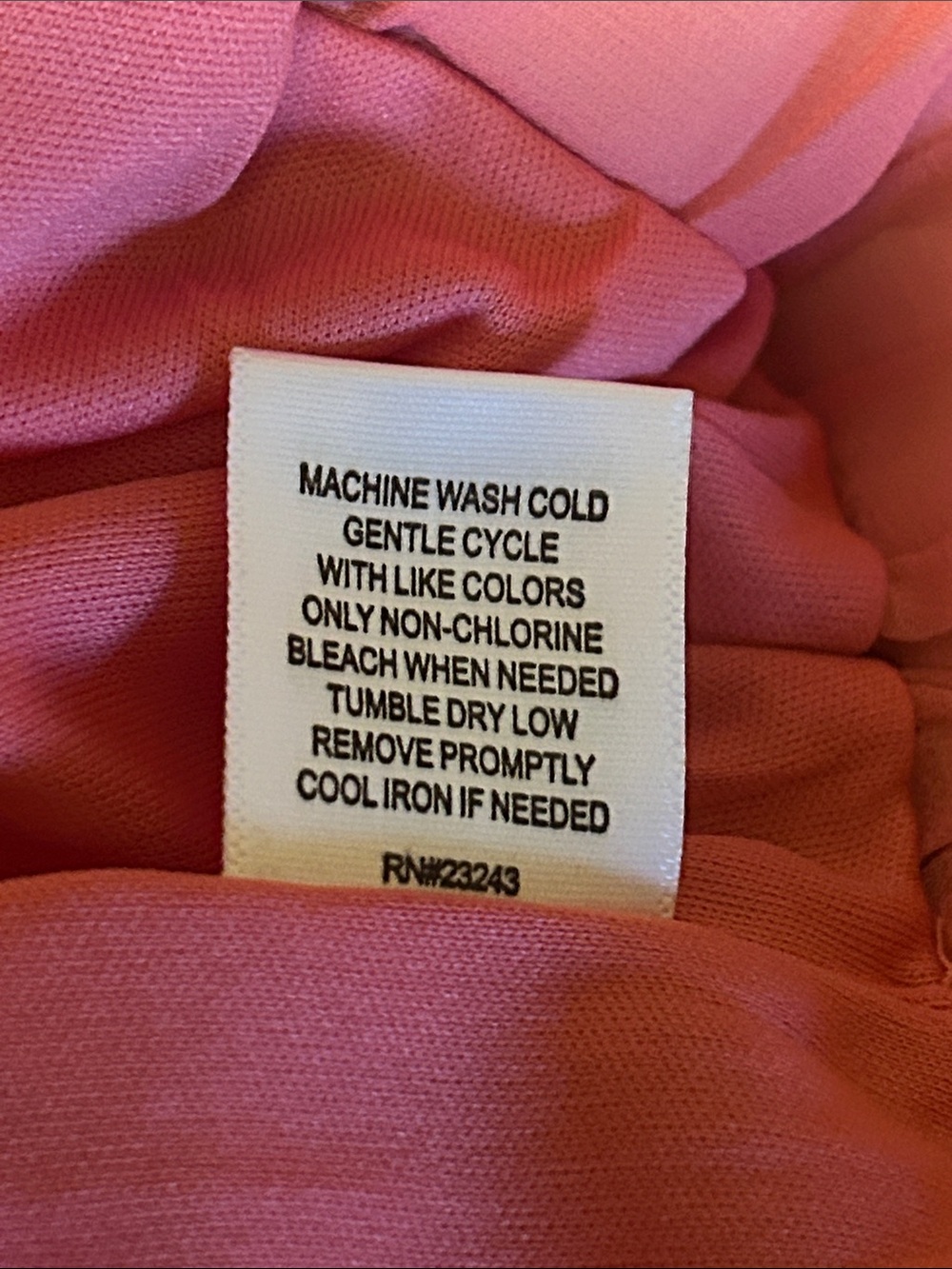 New York & Company Pleated Wide Leg Chiffon Sheer Pants Coral Pink Women Medium - Picture 11 of 12